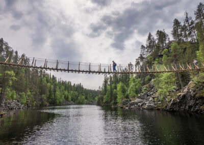 Canyon lake Hossa National Park