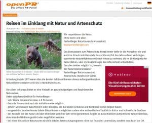 PR Mitteilung Perlenfaenger