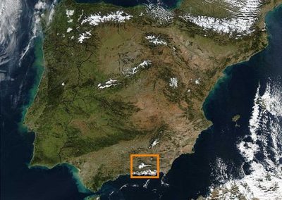 Sierra Nevada Luftbild
