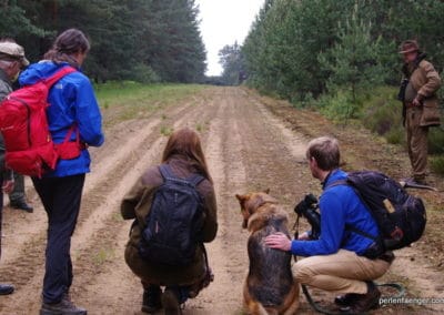 perlenfaenger.com lausitz wolfstour spurenkunde bobby