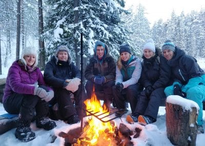 perlenfaenger Hossa national park finnland winter 23