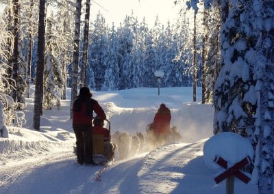 perlenfaenger finnland husky schlittentour aki 14