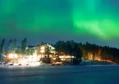 perlenfaenger finnland husky schlittentour hotel kalevala 1