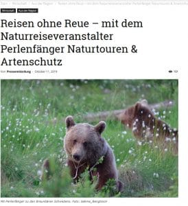 perlenfaenger pressemitteilung reisen ohne reue
